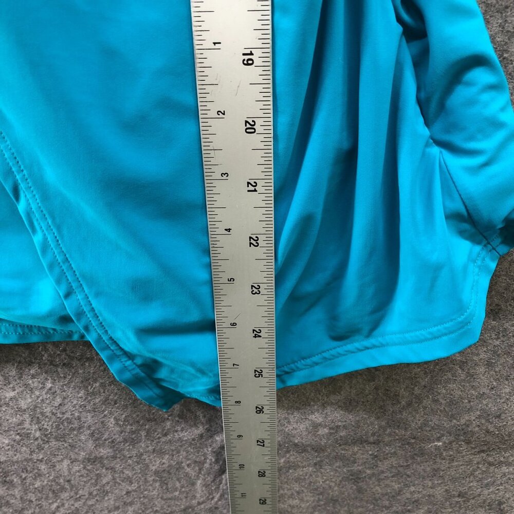 Lands' End Women's Blue Swim Top - Picture 10 of 10